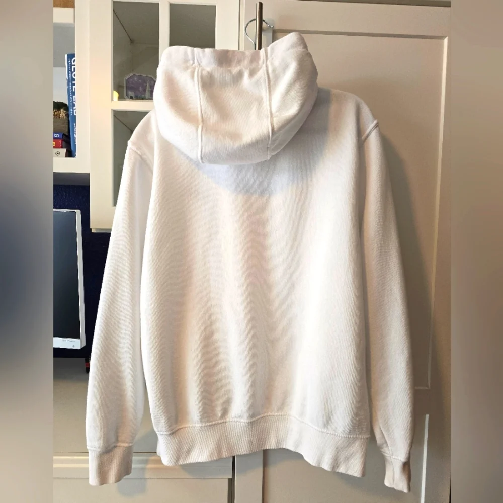 Nike Classic White Zip-Up Hoodie - Picture 2 of 4
